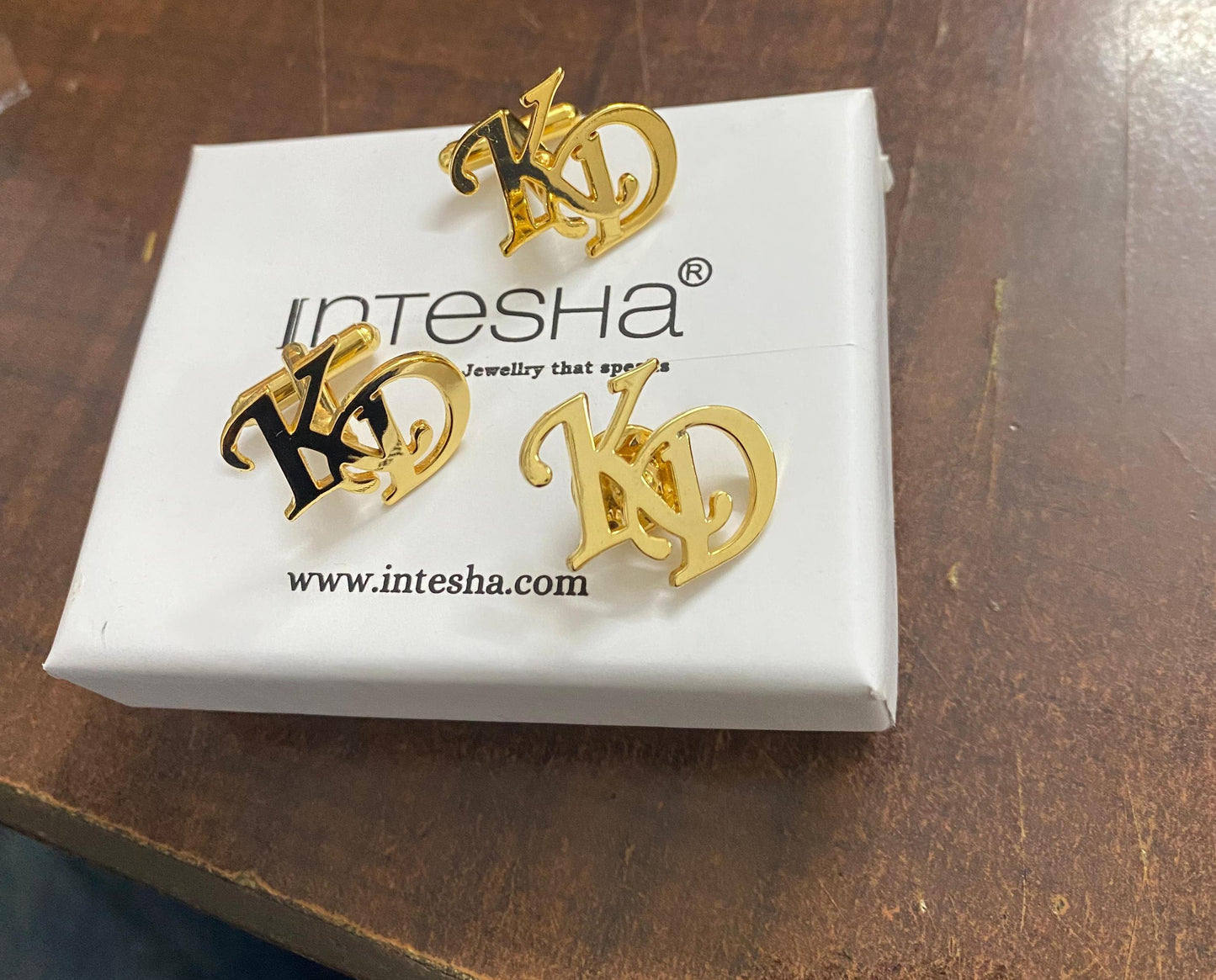 Customize Combo Set Cufflinks for MenLapel Brooch