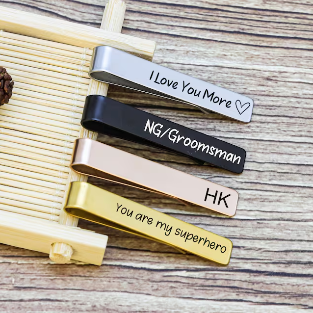 Customize Engraved Tie Pin