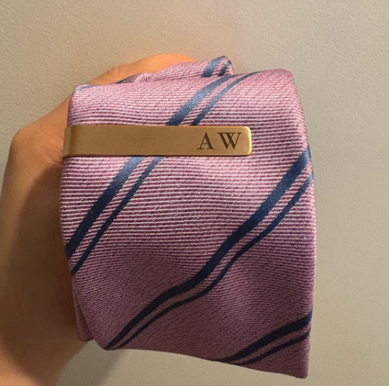 Customize Engraved Tie Pin