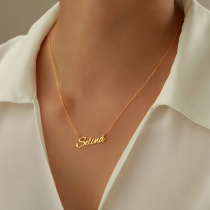 Customize Single Name Necklace