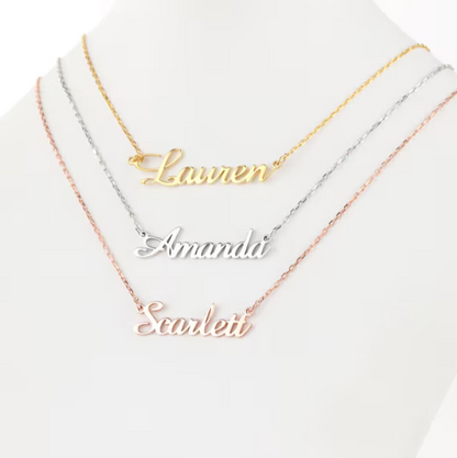 Customize Single Name Necklace