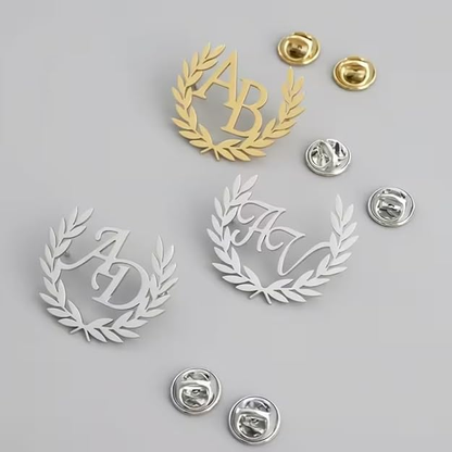 Custom Leaf Brooch