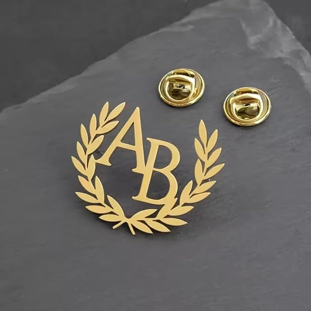 Custom Leaf Brooch