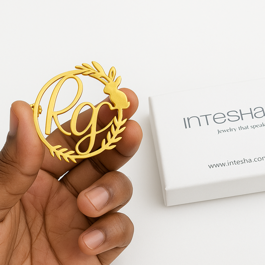 Premium Customize Wedding Brooch