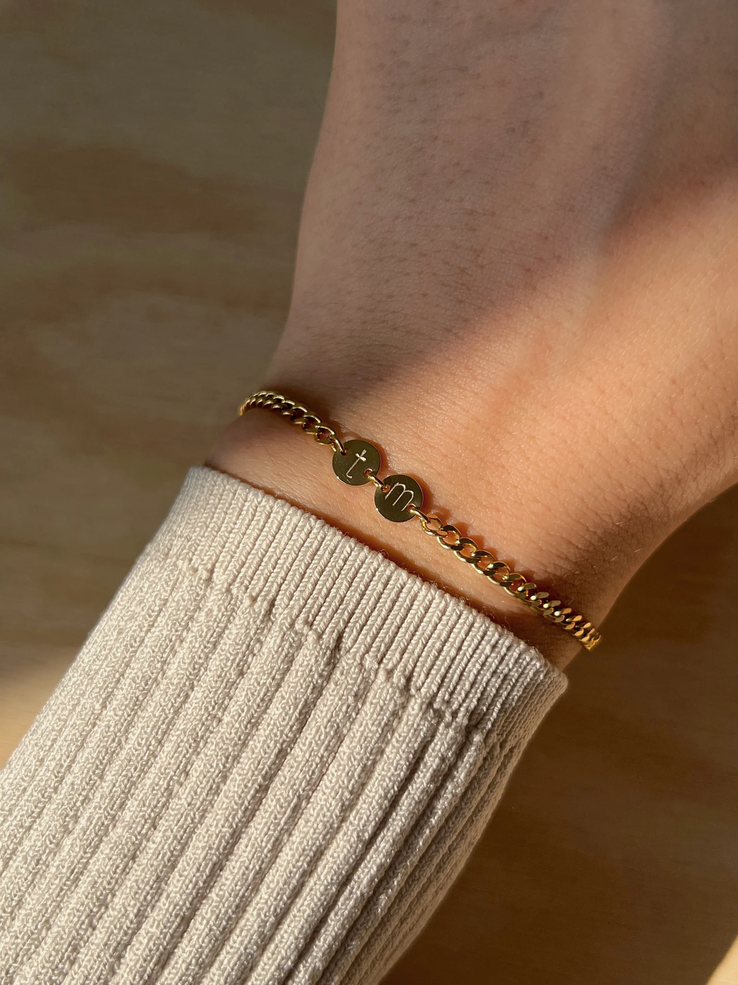 Initials Promise Bracelet For Men and Women