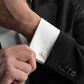 Handmade Initial Name Cufflinks for Men,  Set of  1 Pair (2 Pcs)