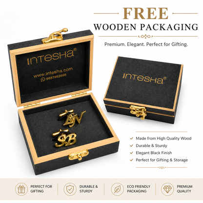 INTESHA® Personalized Couple Name Brooch