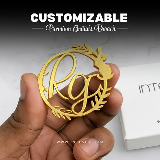 Premium Customize Wedding Brooch