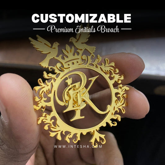 Premium  Customize Wedding Brooch