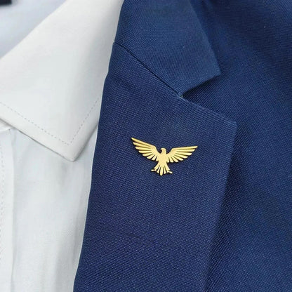 Elegant Eagle Brooch Pin for Unisex