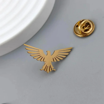 Elegant Eagle Brooch Pin for Unisex