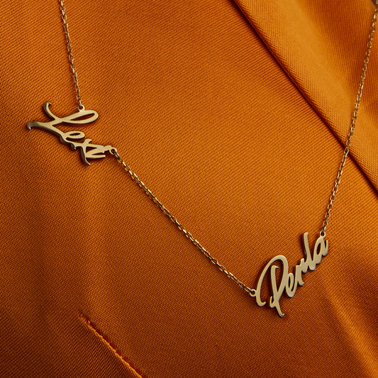 Customize Couple Name Necklace