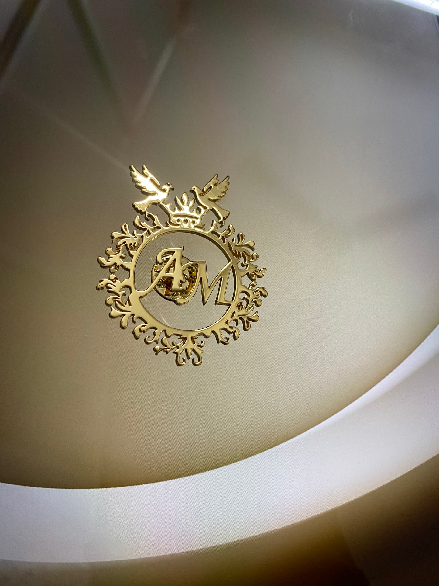 Premium  Customize Wedding Brooch