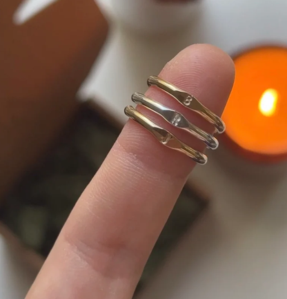 Customize Initials Ring