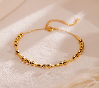 Morse Code Bracelet Anti Tarnish