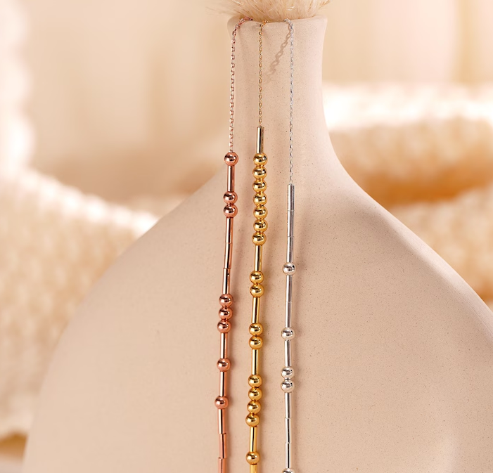Morse Code Bracelet Anti Tarnish