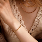 Morse Code Bracelet Anti Tarnish