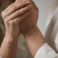Morse Code Bracelet Anti Tarnish