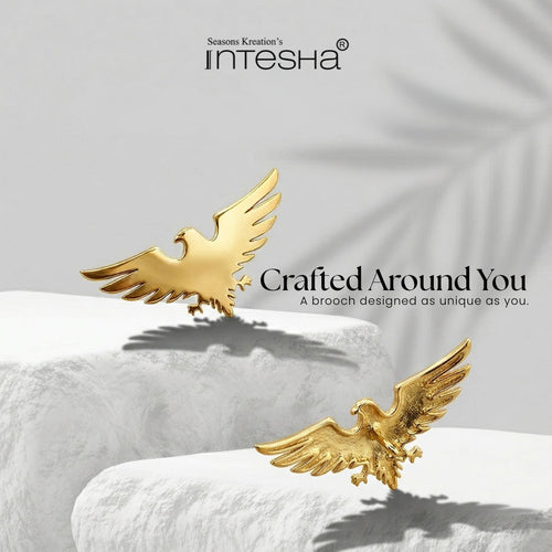 Elegant Eagle Brooch Pin for Unisex