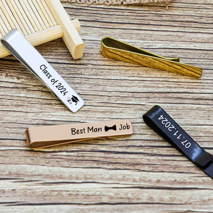 Customize  Engraved Tie Pin