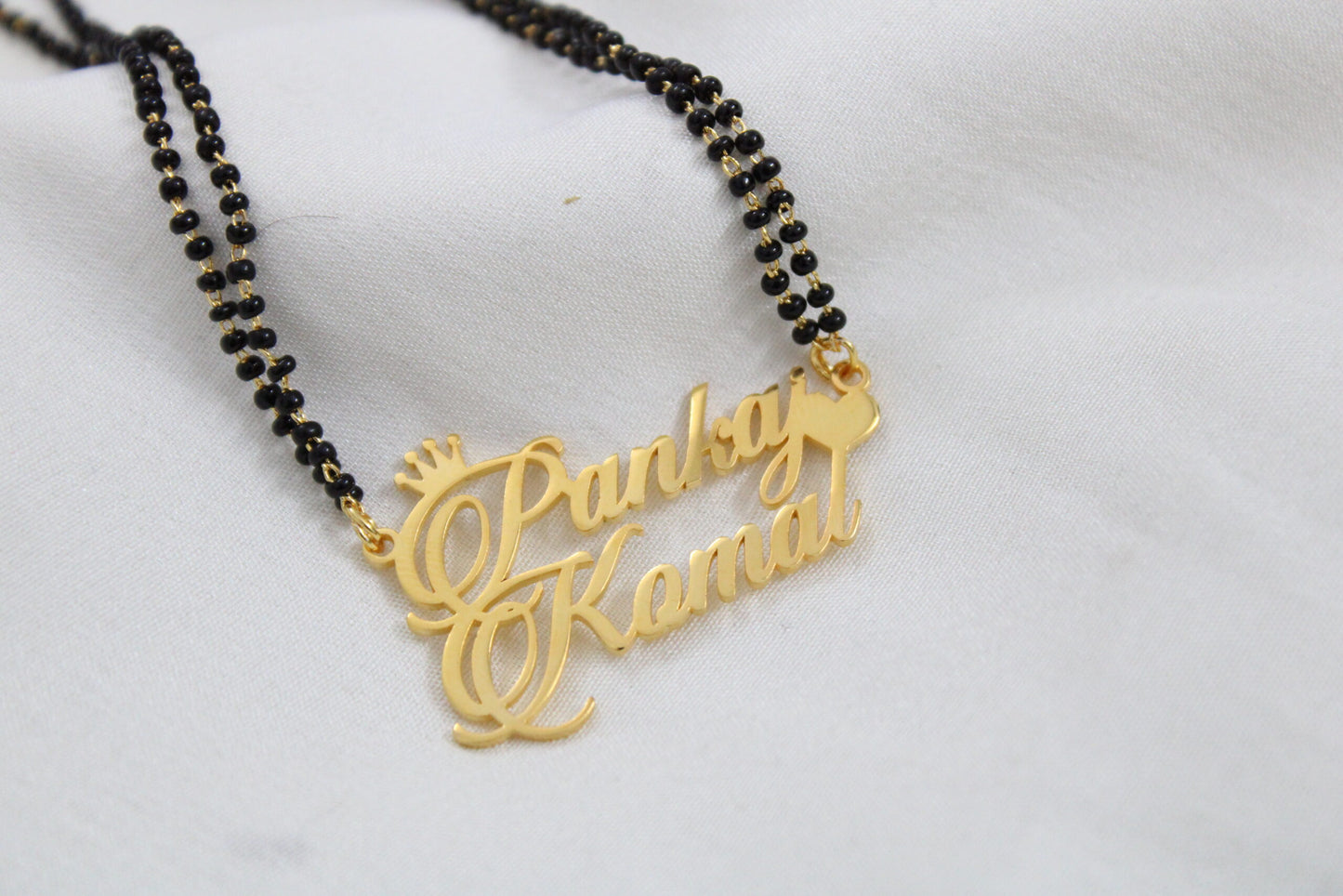 New Customize Unique Couple Name Mangalsutra