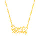 Customize Couple Name Necklace