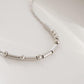Morse Code Necklace Anti Tarnish