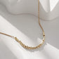 Morse Code Necklace Anti Tarnish