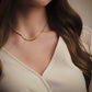 Morse Code Necklace Anti Tarnish