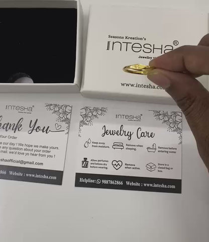 Customize Initials Ring